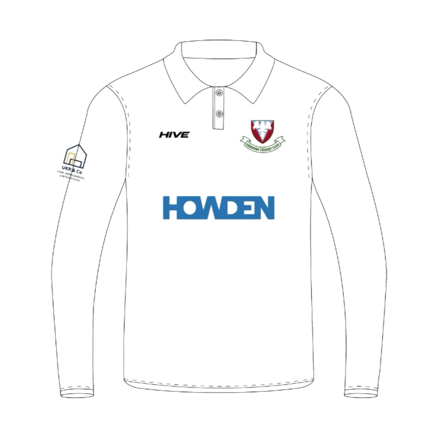 UCC – Adult – Playing Whites Shirt – Long Sleeve